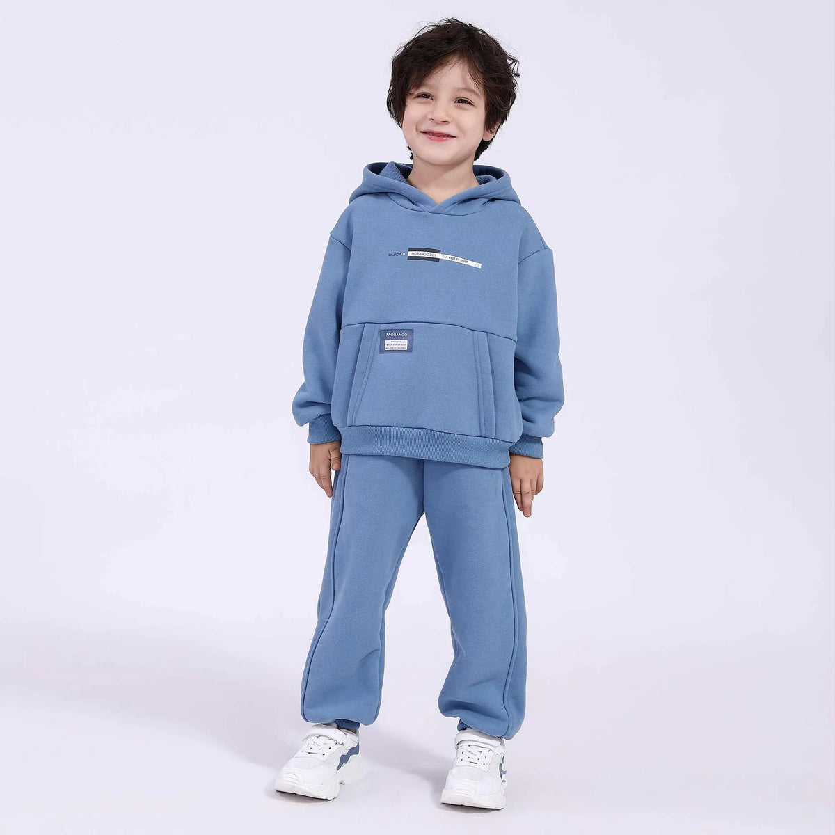 Printed Basic Pullover For Boys