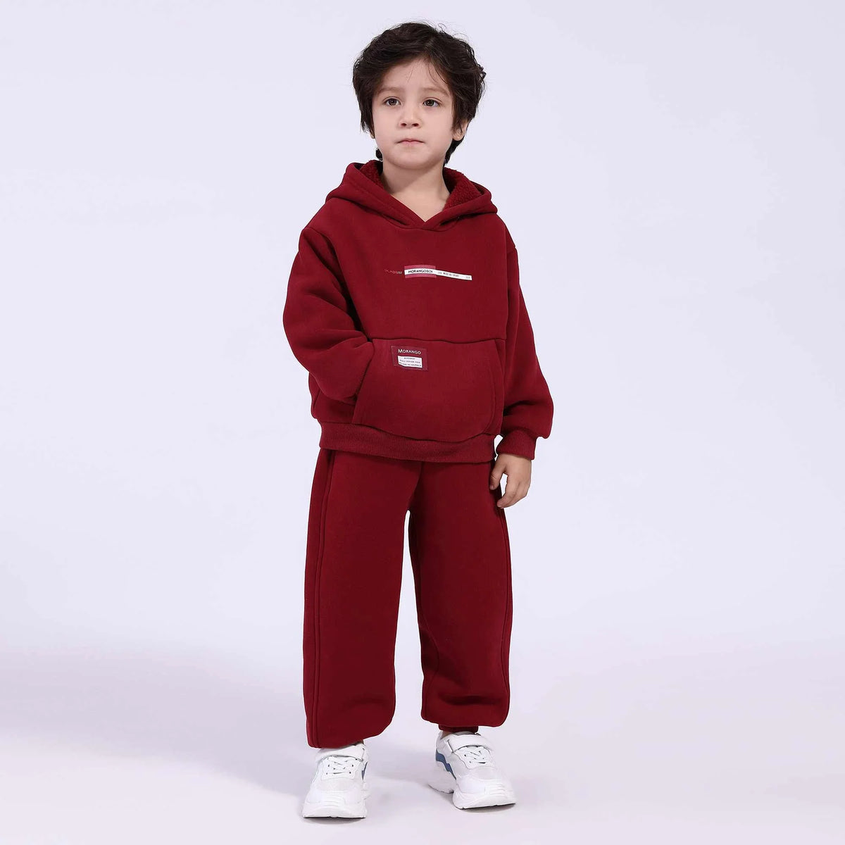 Printed Basic Pullover For Boys