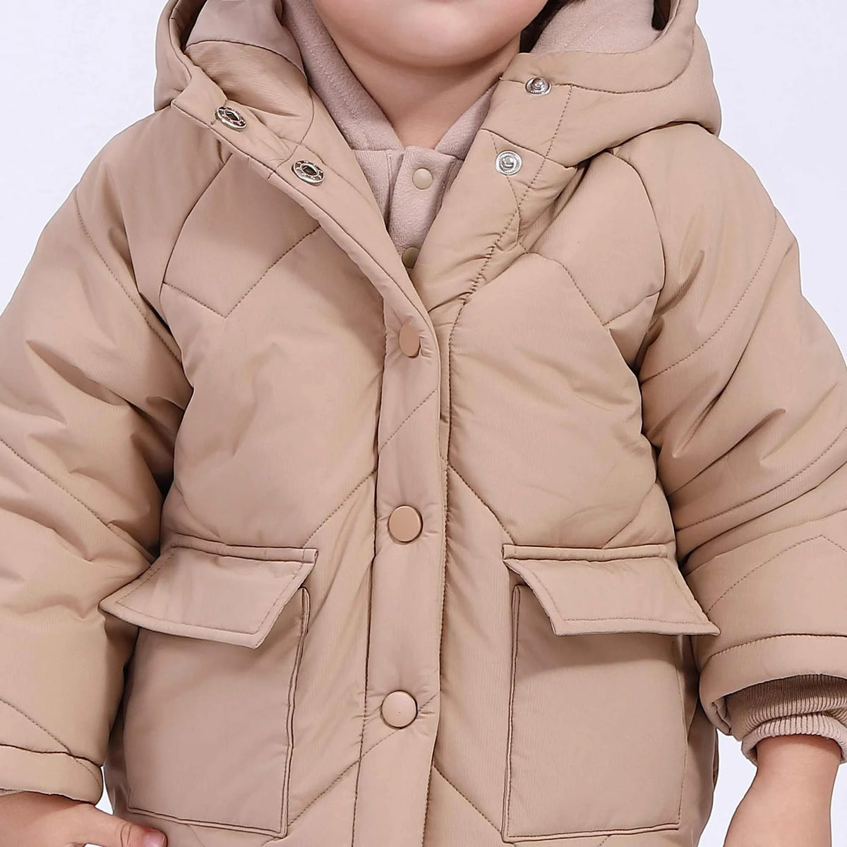 Plain Basic Jacket for Babies Girls