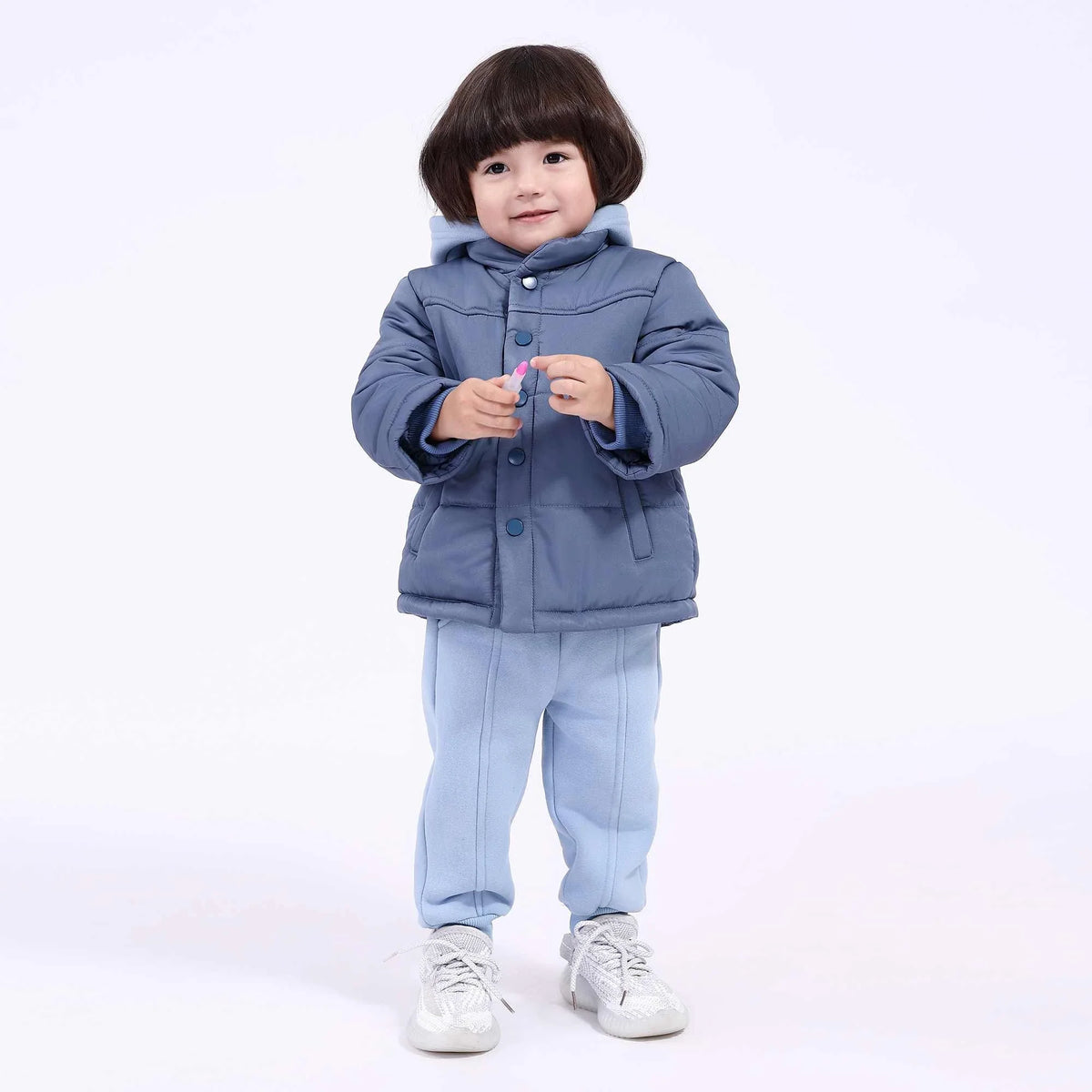 Plain Basic Jacket for Babies Boys Image