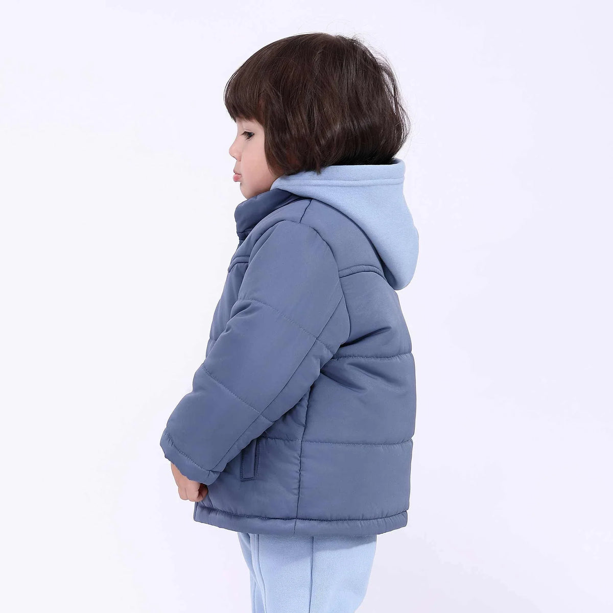 Plain Basic Jacket for Babies Boys Image