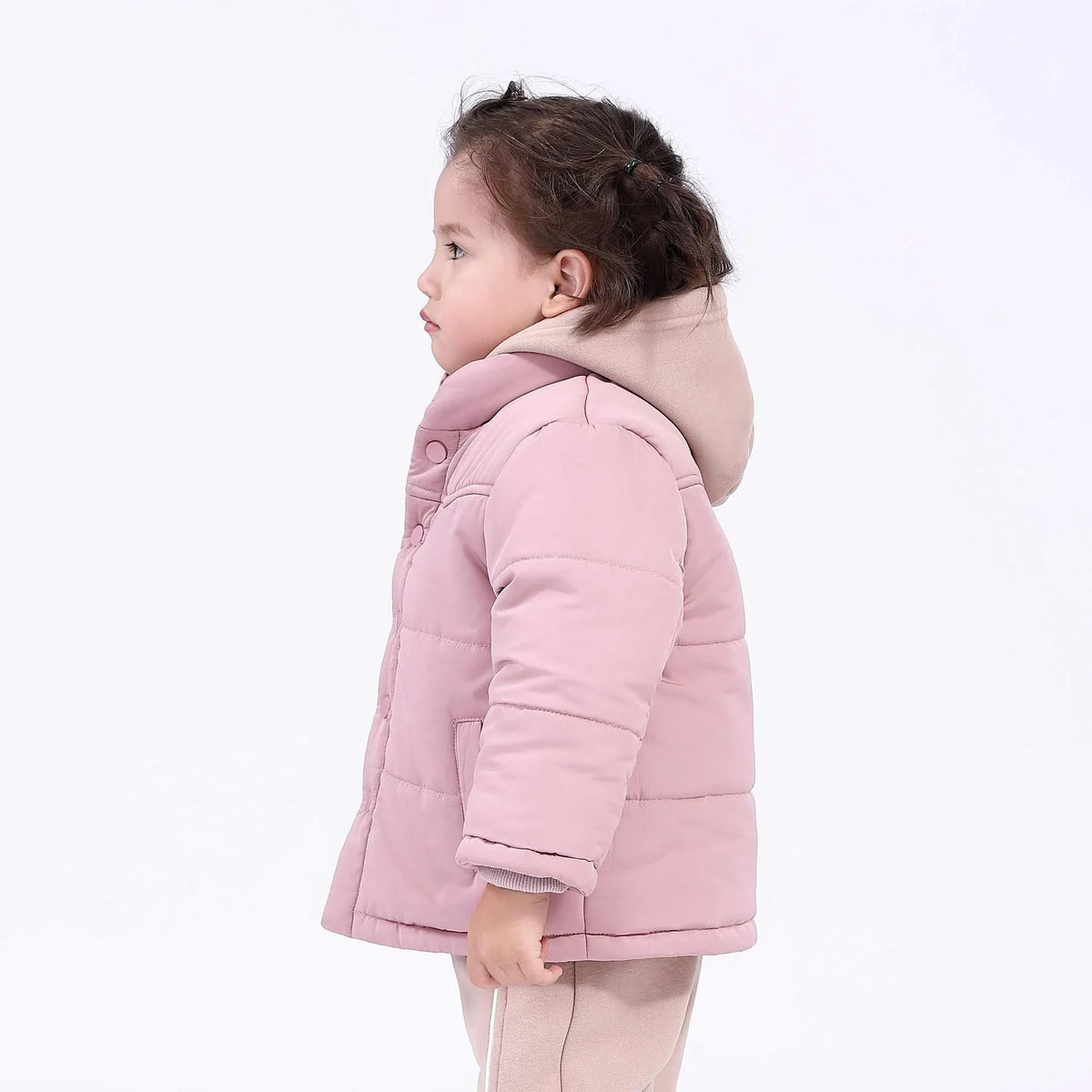 Plain Basic Jacket for Babies Girls