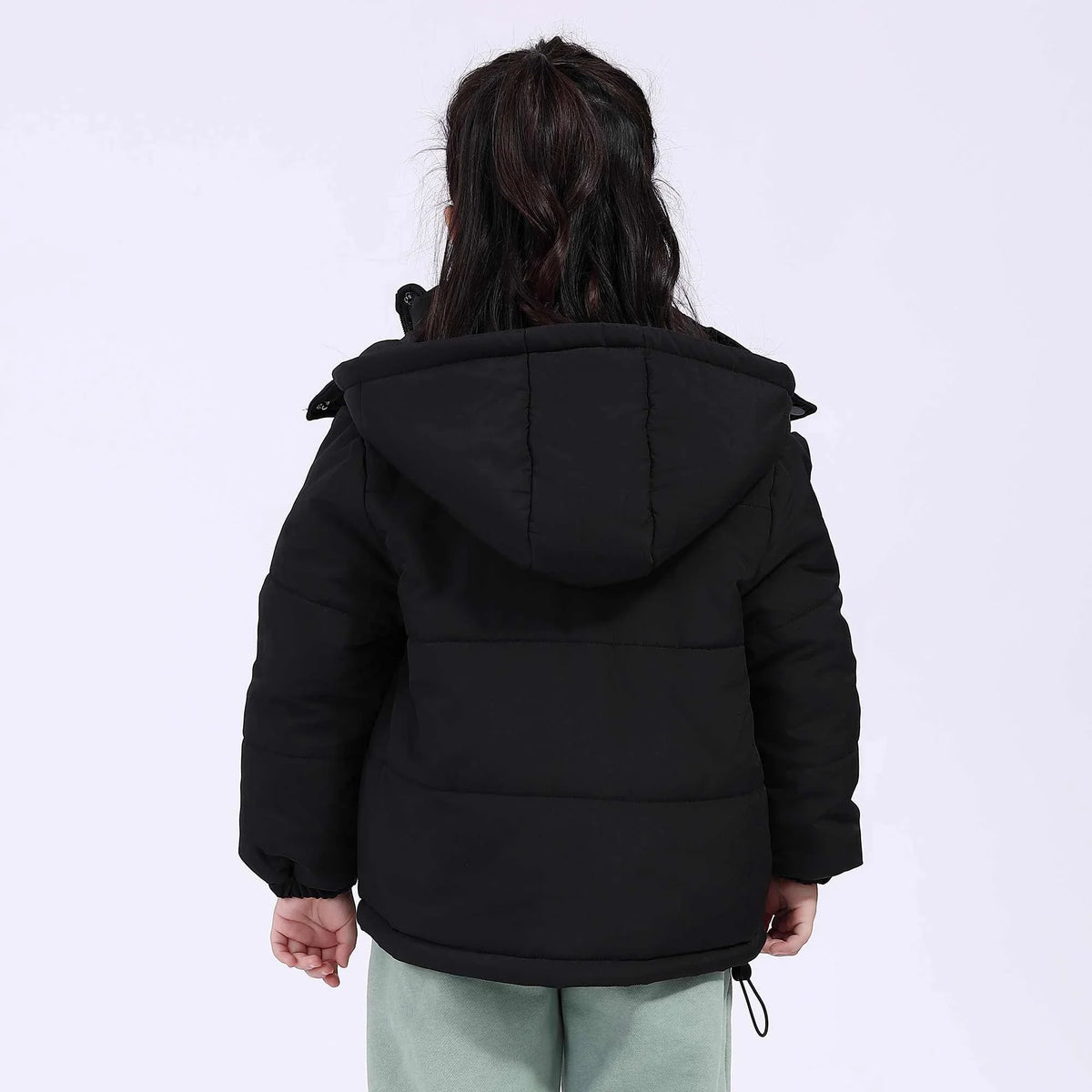 plain basic jacket for girls image