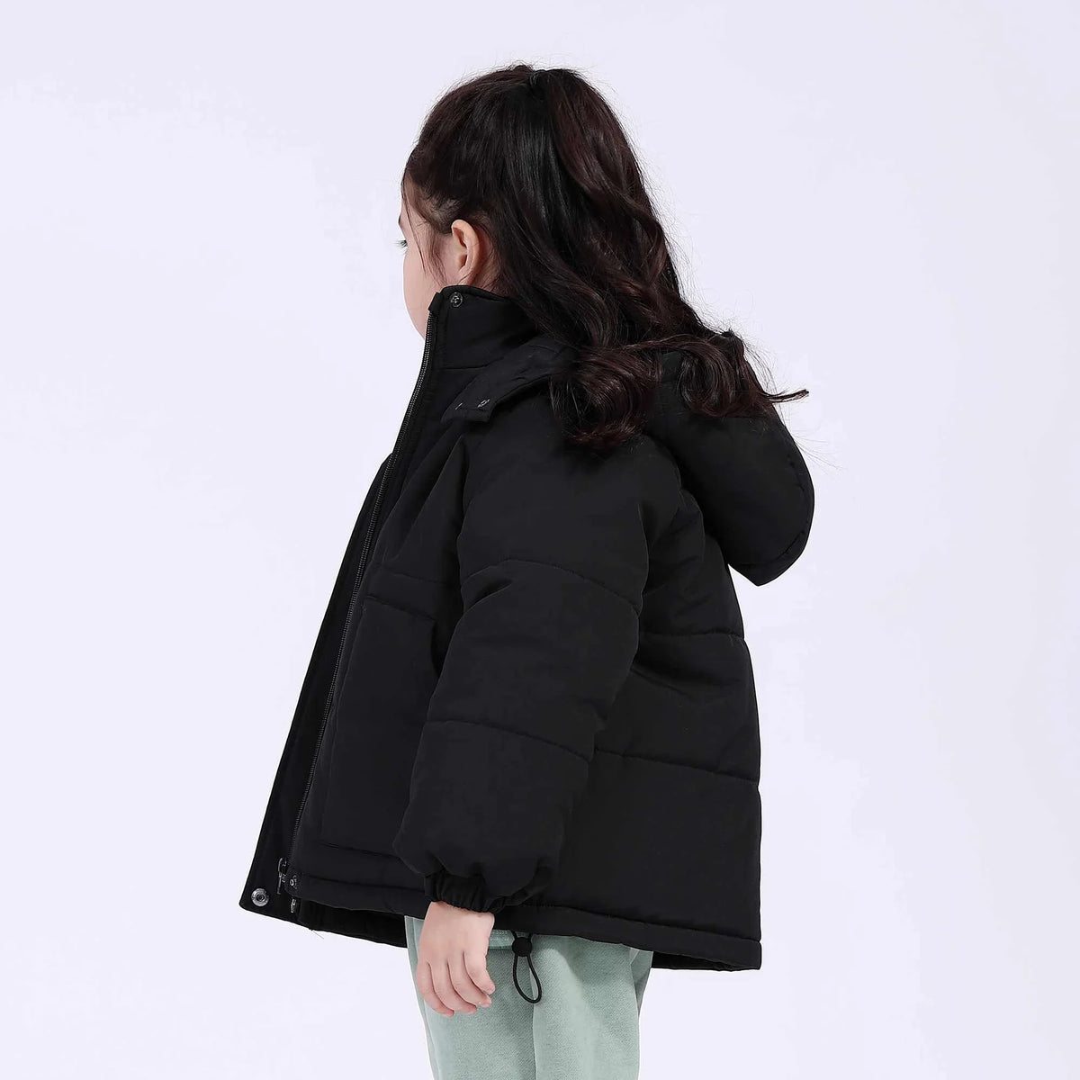 plain basic jacket for girls image