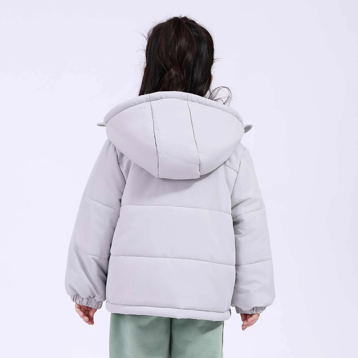 plain basic jacket for girls image