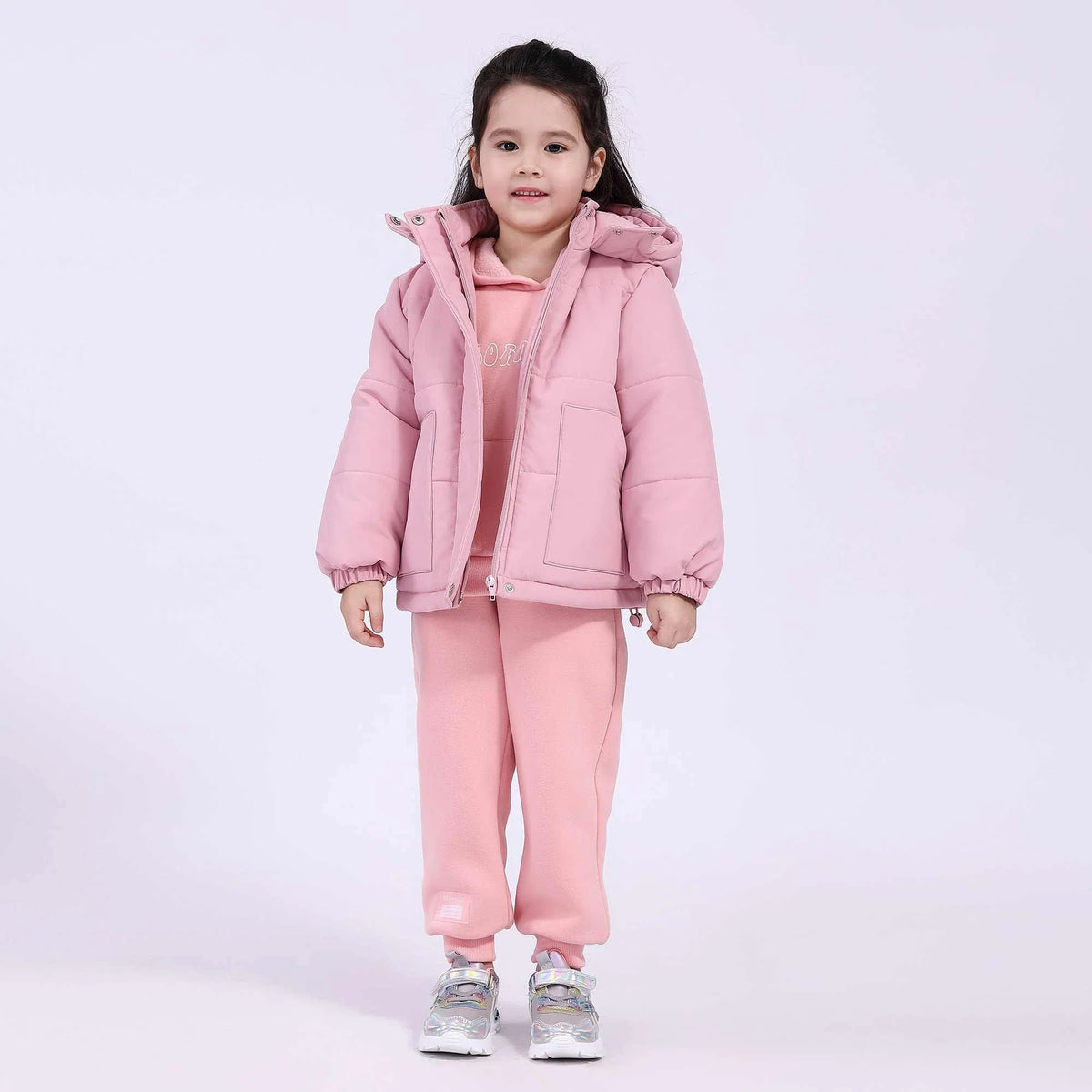 plain basic jacket for girls image