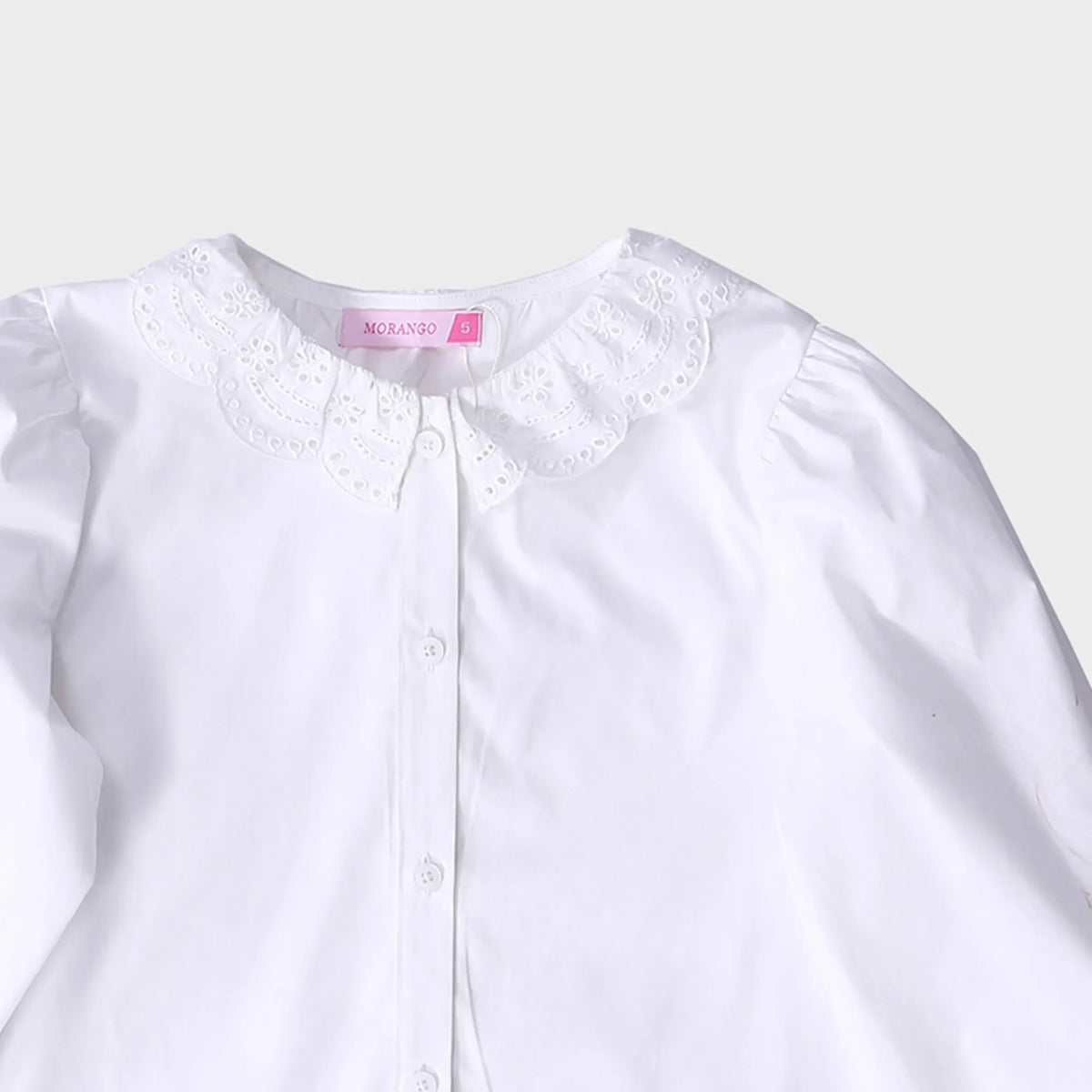 Plain School Shirt For Girls