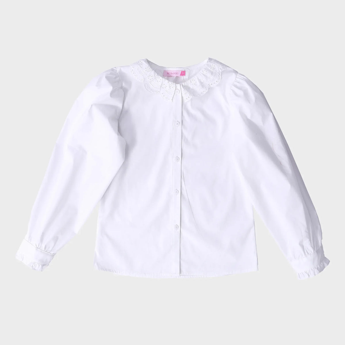 Plain School Shirt For Girls