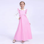 34S | 4-5 Y Pink 34S | 4-5 Y,87,-,,61 Plain School Dress For Girls Image