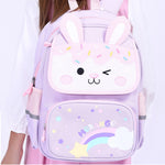 Color-Blocked School Dress For Girls Image