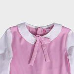 Color-Blocked School Dress For Girls Image