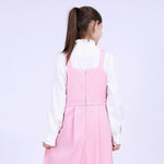 Plain School Dress For Girls Image