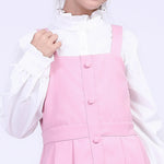 Plain School Dress For Girls Image