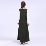 Plain School Dress For Girls Image