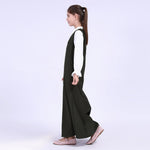 Plain School Dress For Girls Image