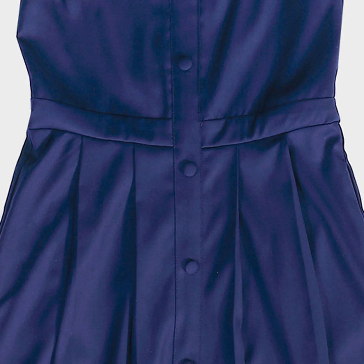 Plain School Dress For Girls Image