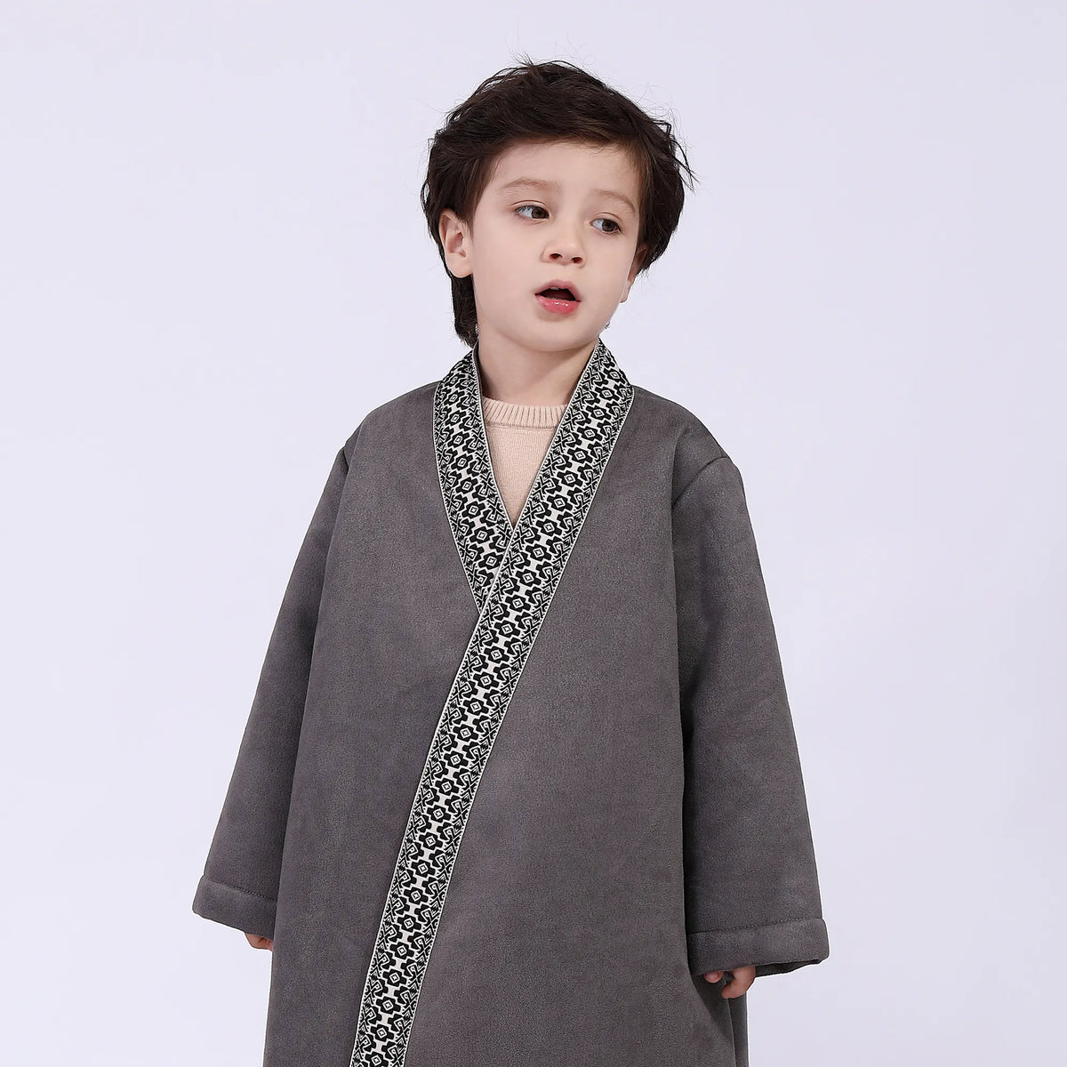 Embroidery Galabia Jacket For Boys