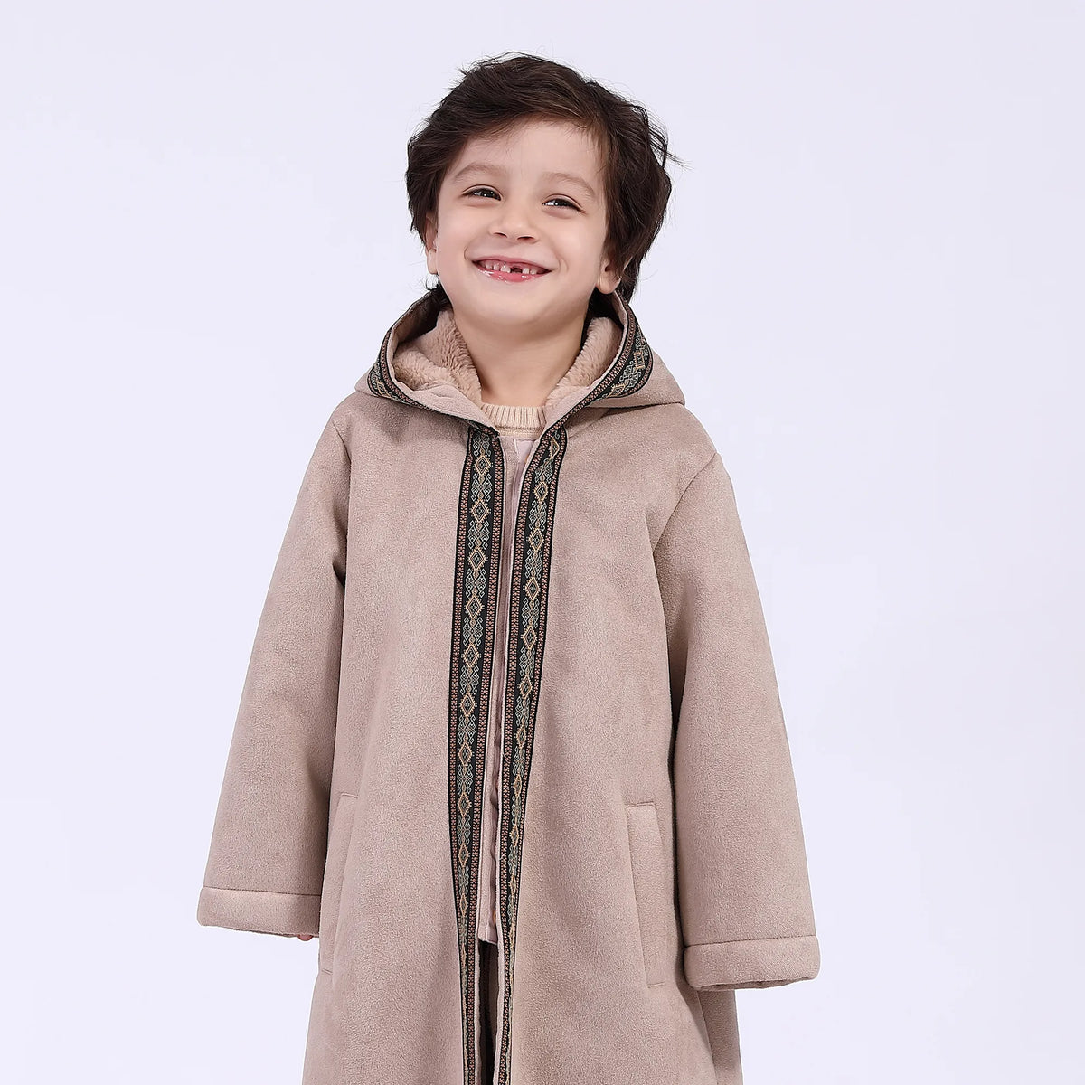 Embroidery Galabia Jacket For Boys