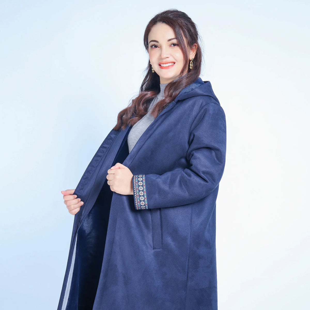 Embroidery Galabia Jacket For Women