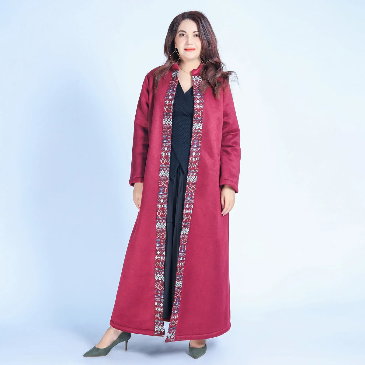 Embroidery Galabia Jacket For Women