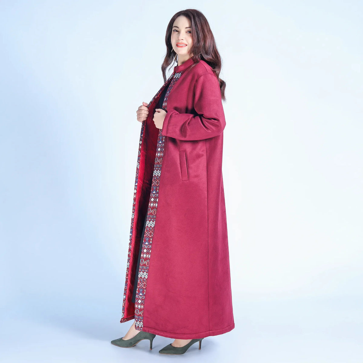 Embroidery Galabia Jacket For Women