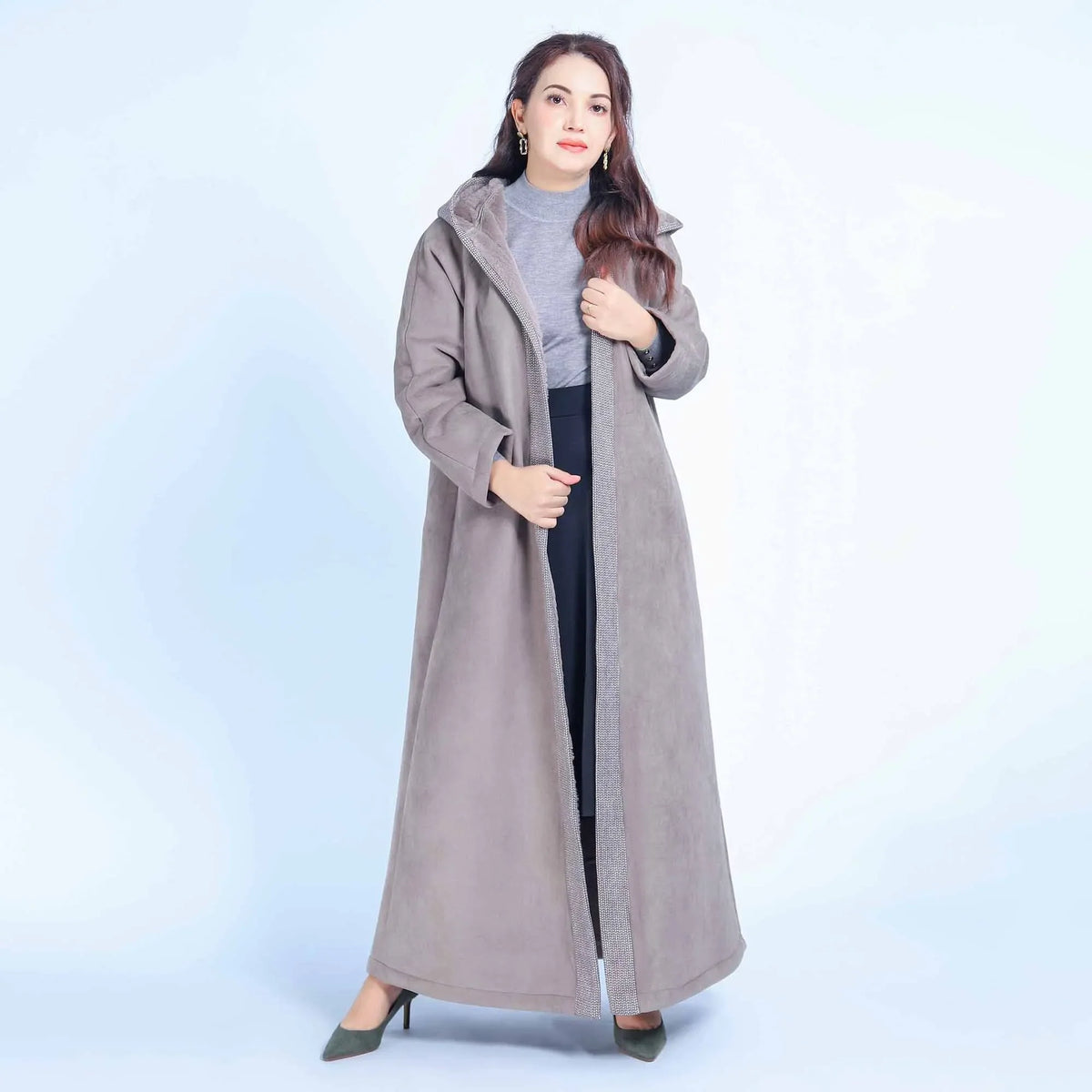 Embroidery Galabia Jacket For Women