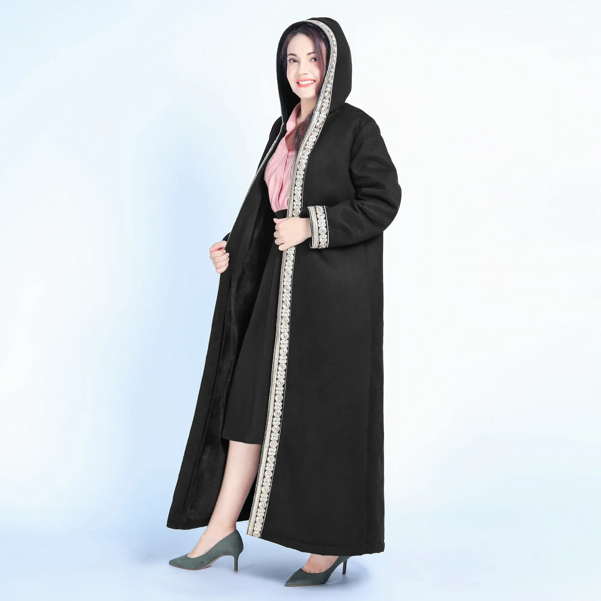 Embroidery Galabia Jacket For Women