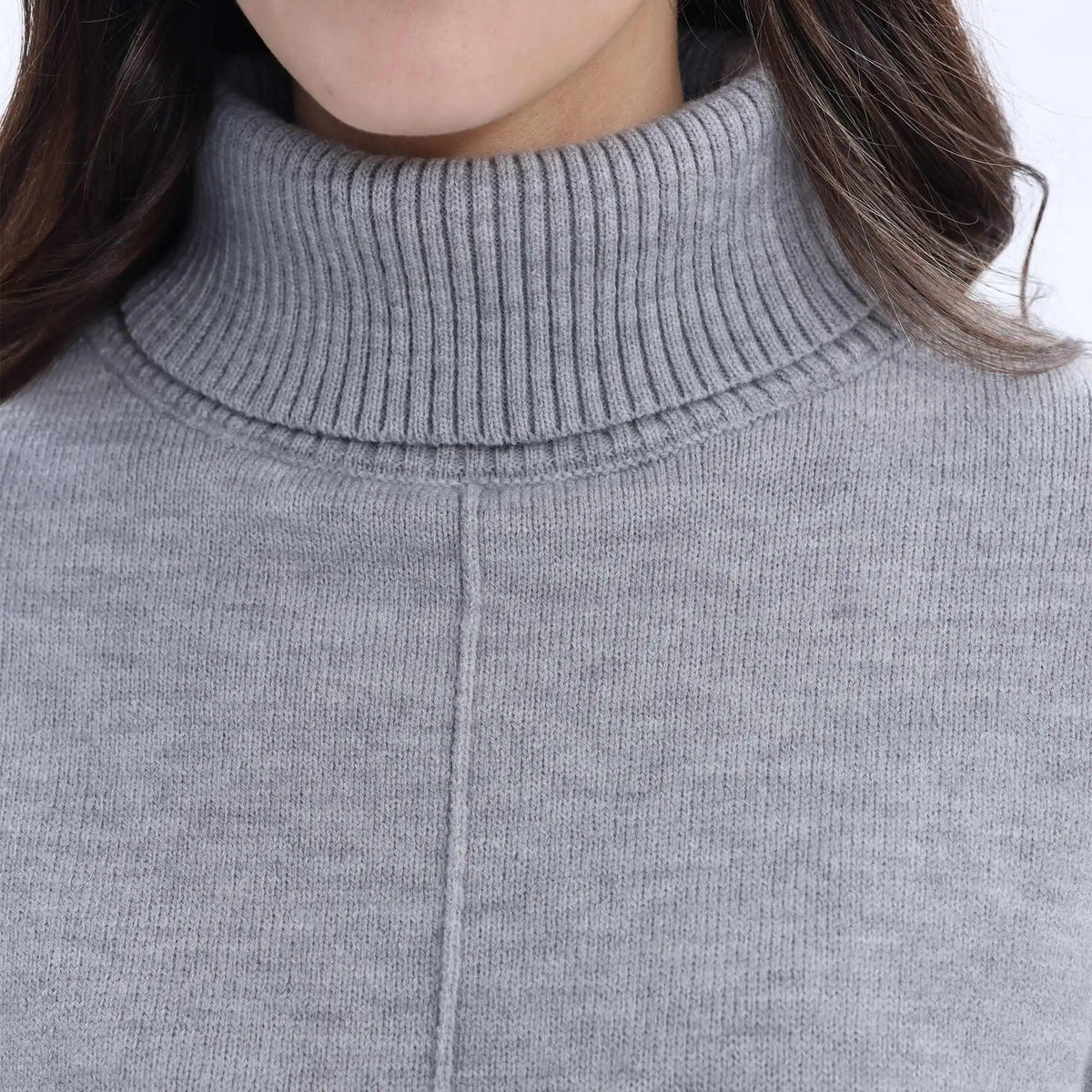 Solid Basic Sweater For Women