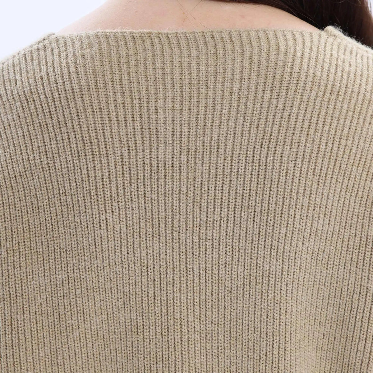 Solid Basic Sweater For Women