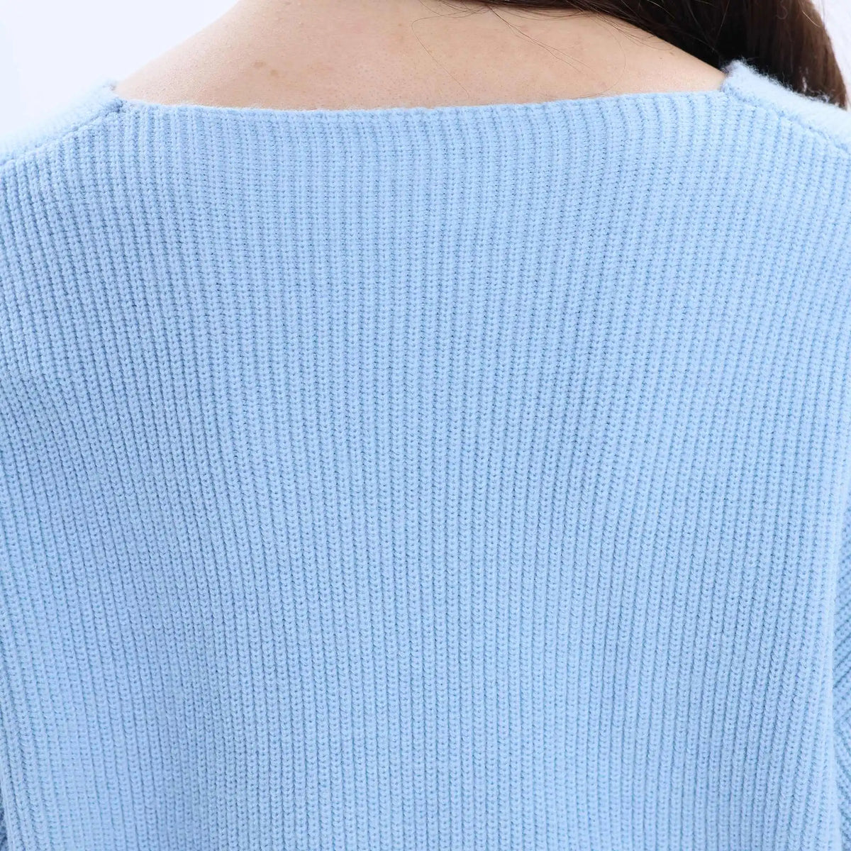 Solid Basic Sweater For Women