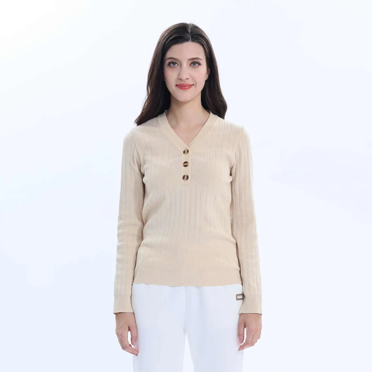 Plain Basic Sweater For Women