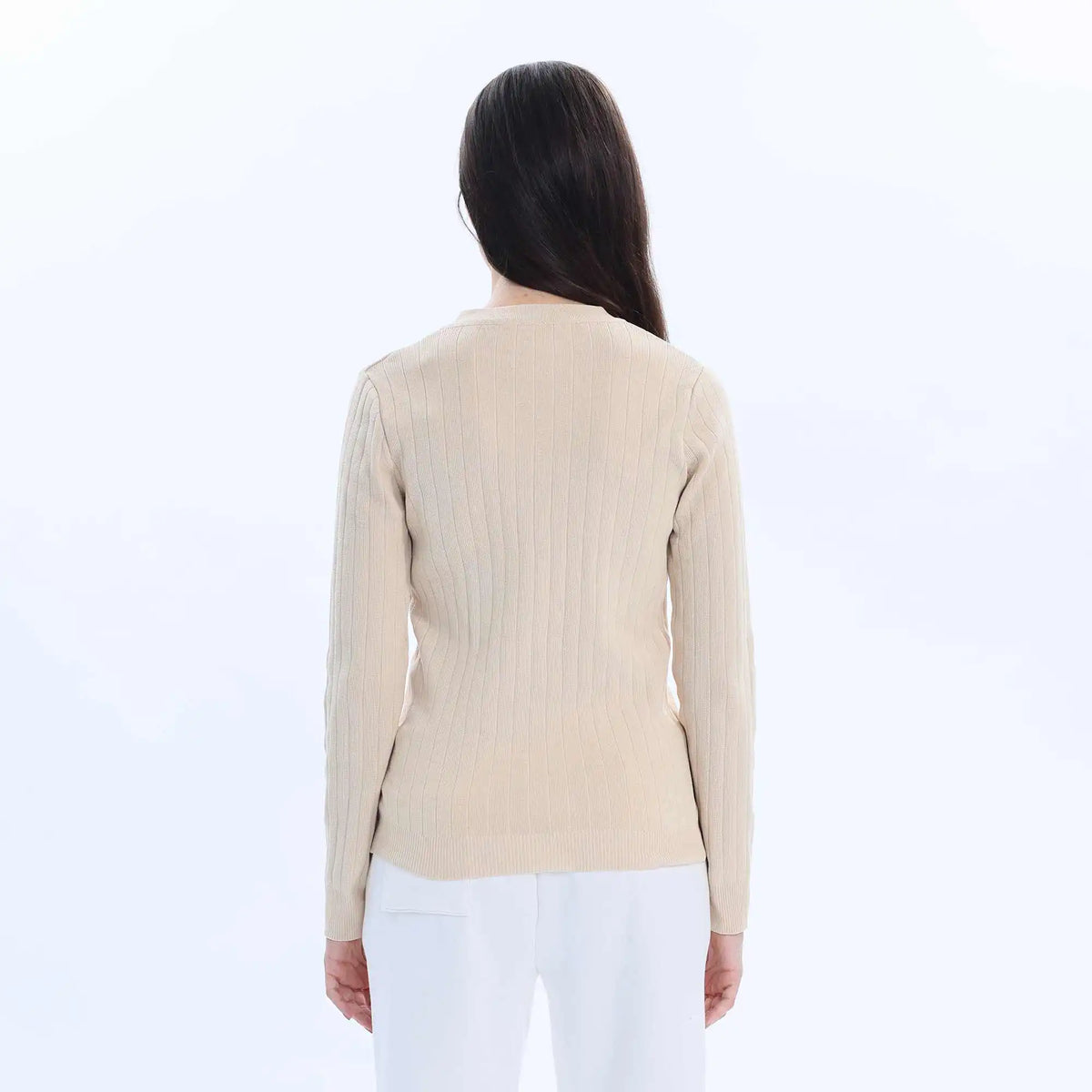 Plain Basic Sweater For Women