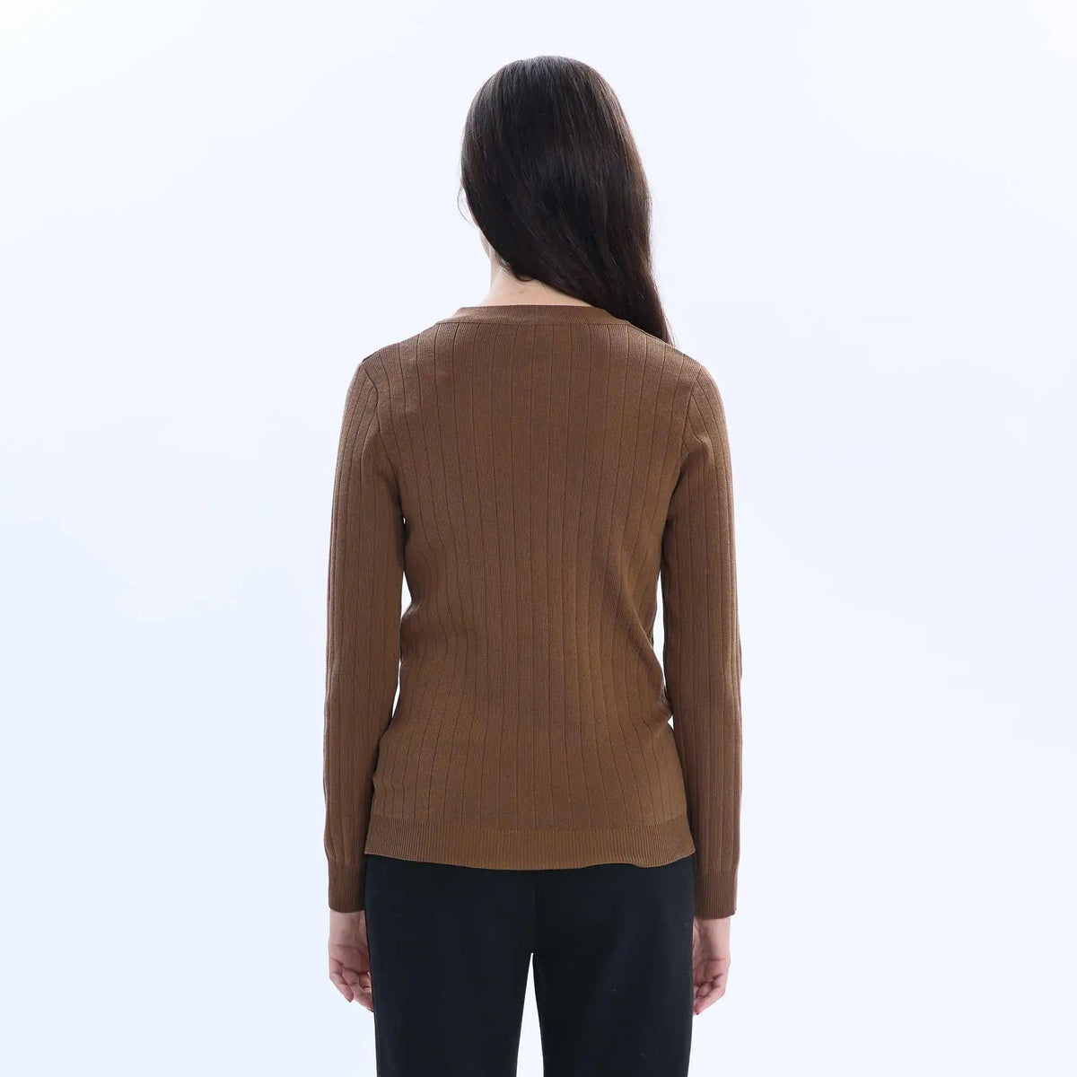 Plain Basic Sweater For Women