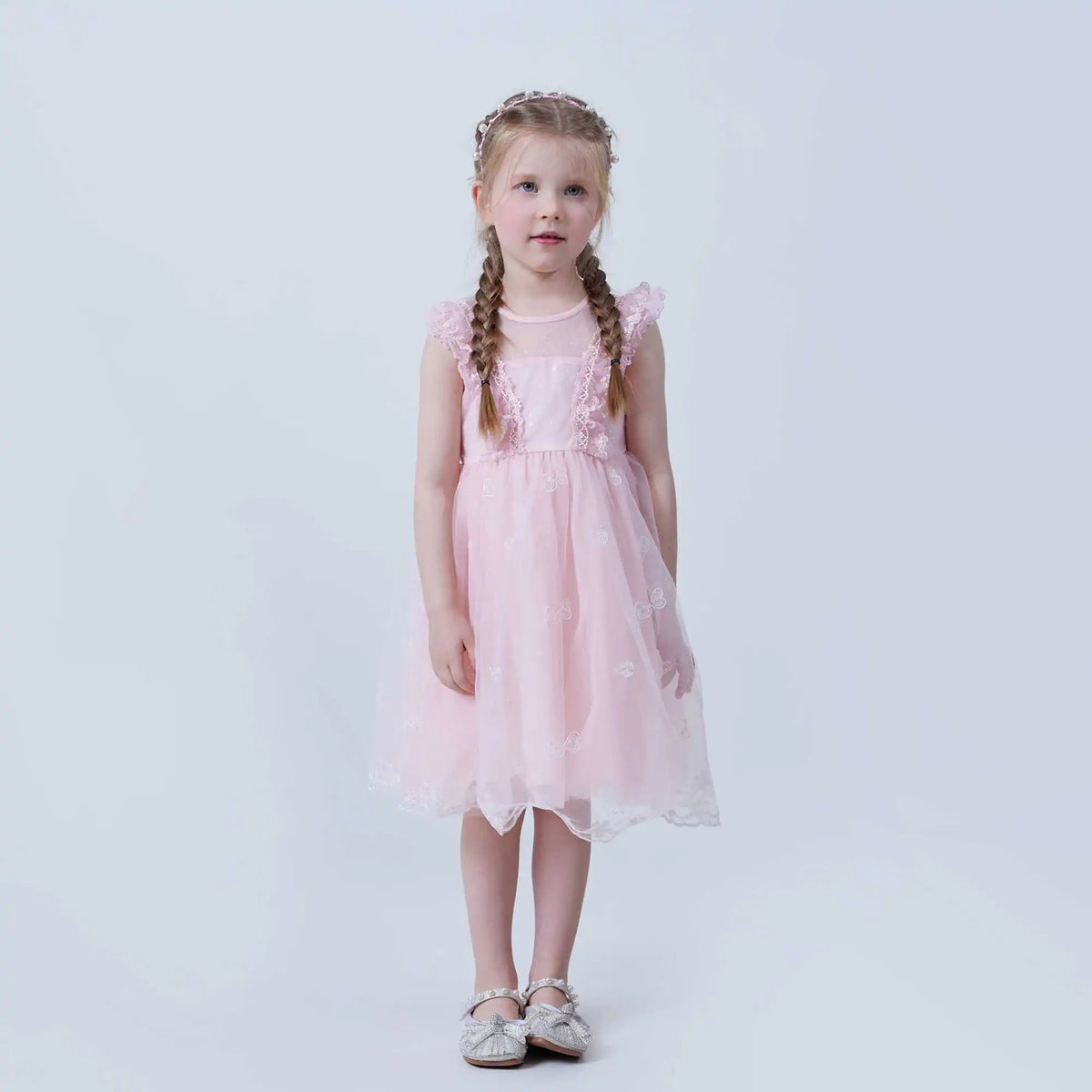 beaded Fashion Dress For Girls