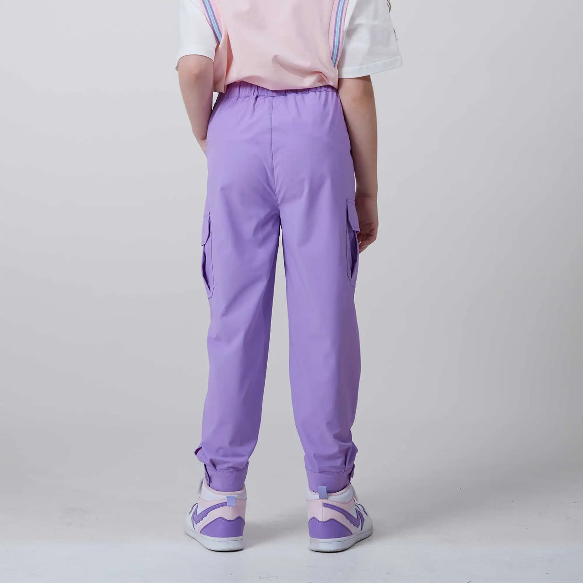 ankle tied fashion pants for girls image