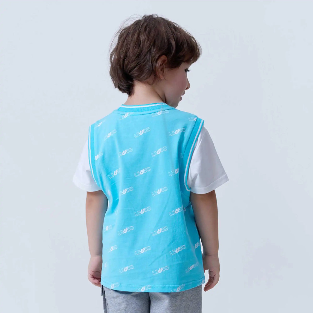 Printed Fashion T.Shirt For Boys 100 | 3Y Blue 100 | 3Y,40,67,12.5, Image