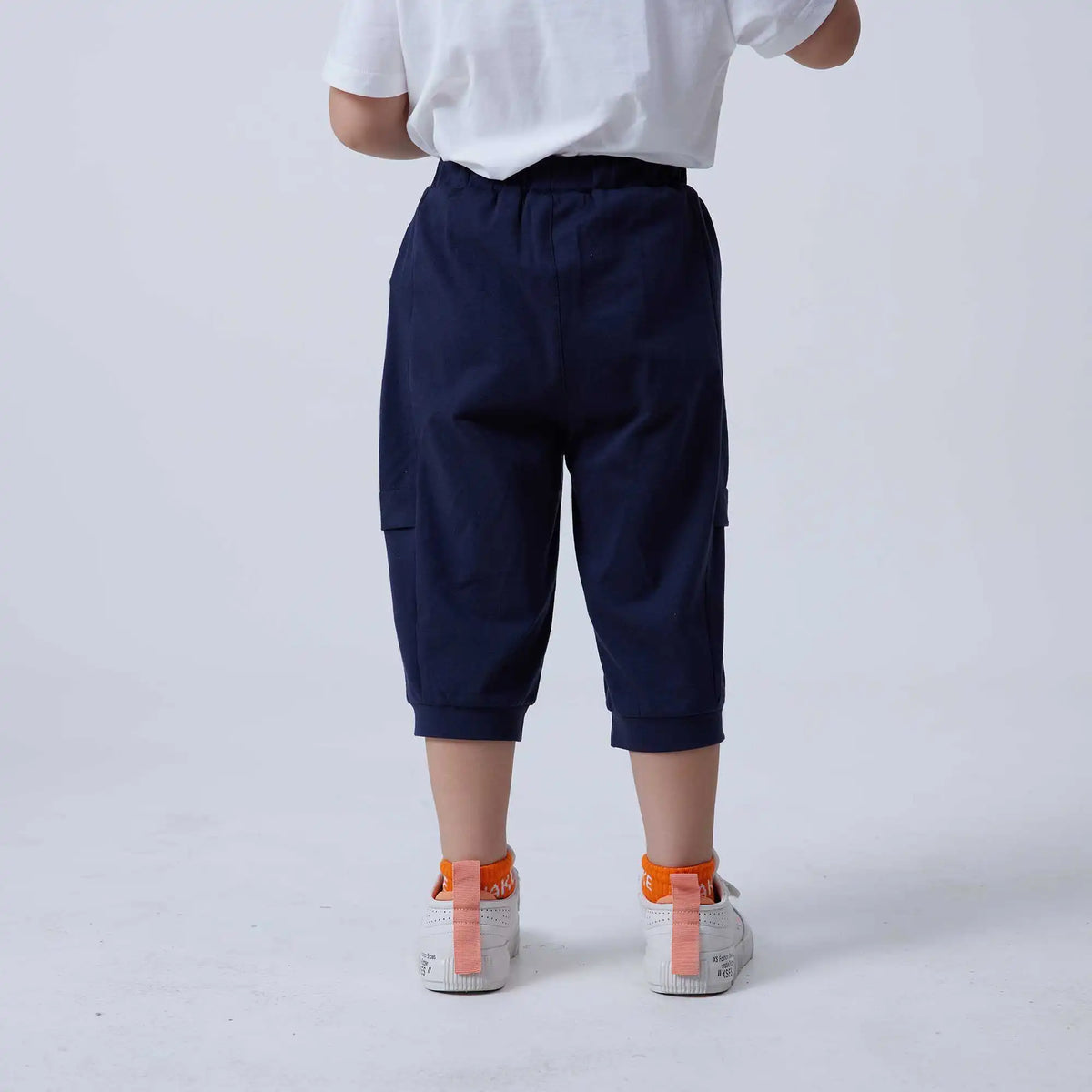 ankle tied fashion pants for boys image