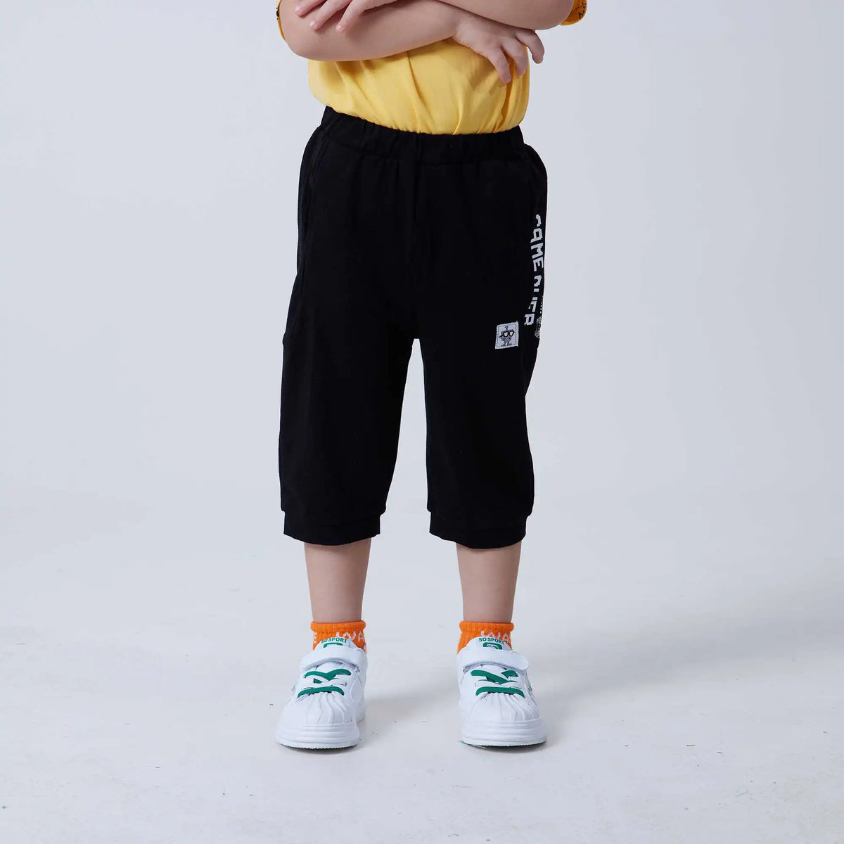 ankle tied fashion pants for boys image