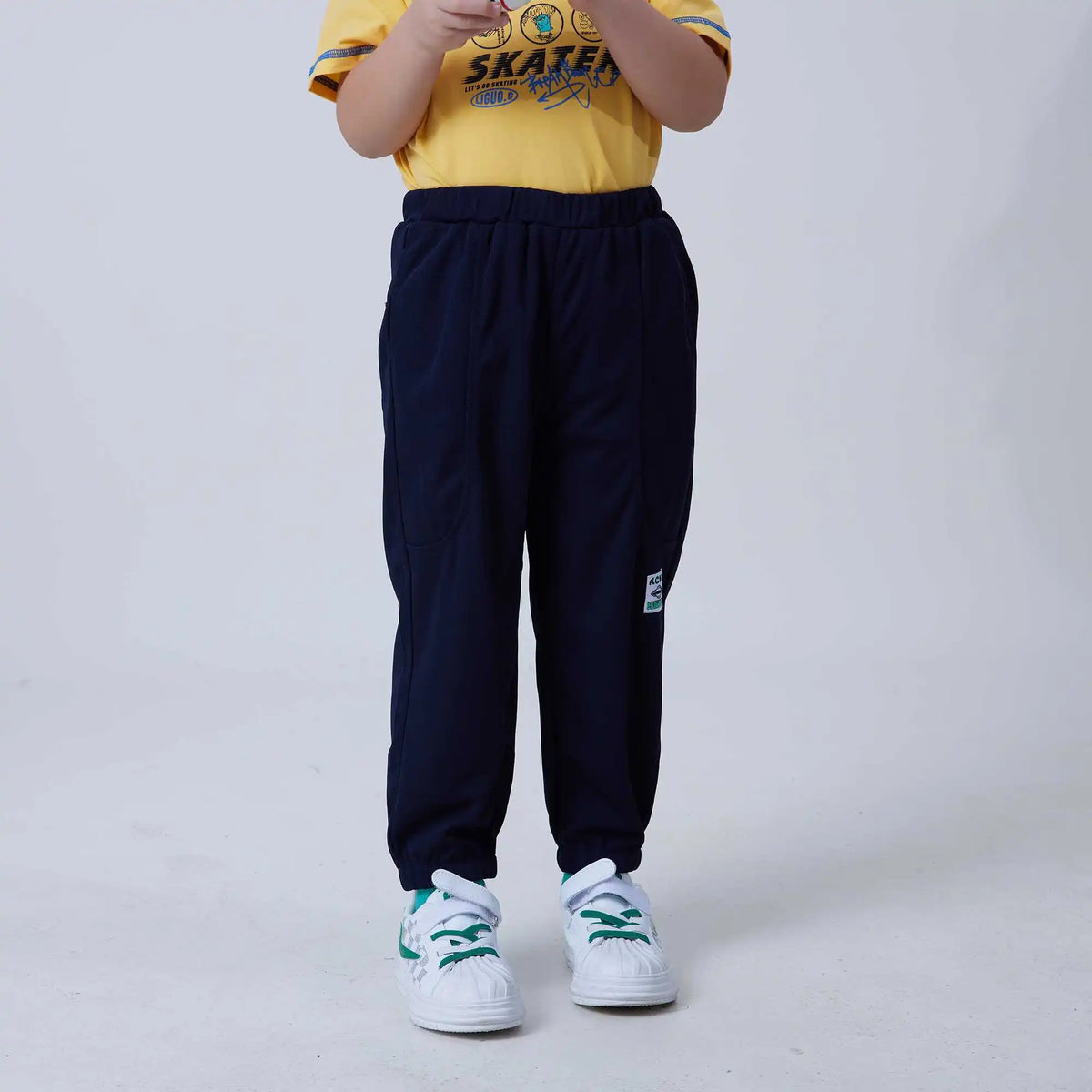 ankle tied fashion pants for boys image