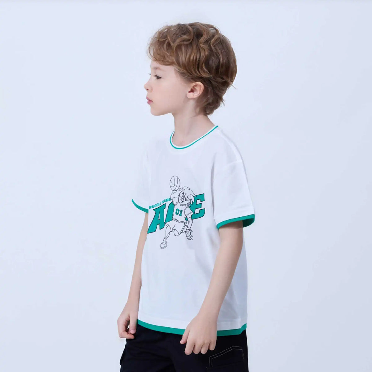 printed fashion t shirt for boys image