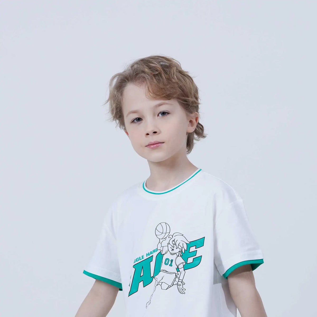 printed fashion t shirt for boys image