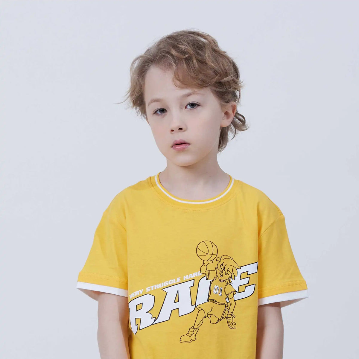 printed fashion t shirt for boys image