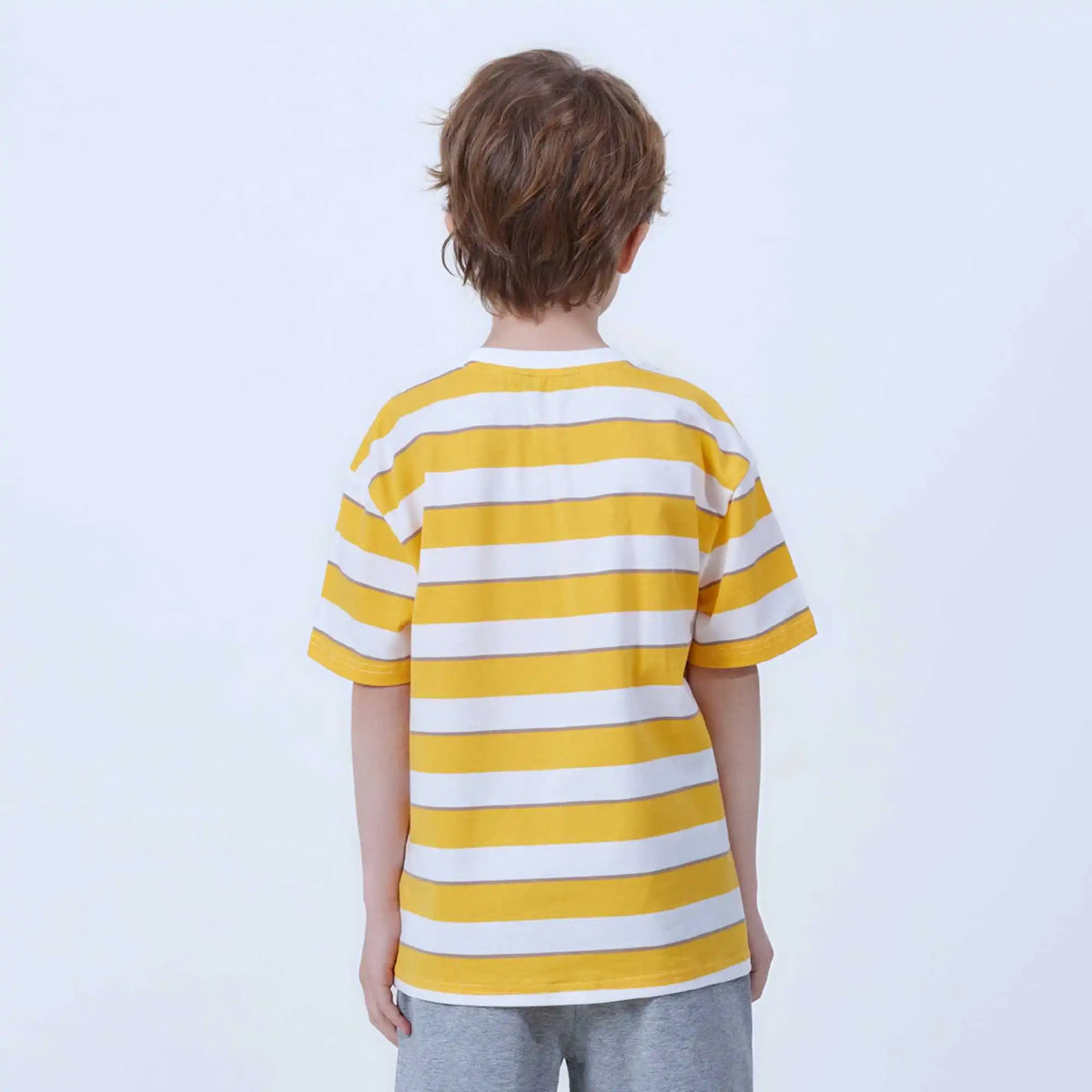 stripped fashion t shirt for boys image