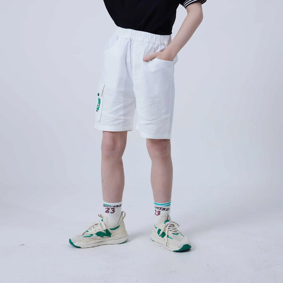 Ordinary Fashion Shorts For Boys 140 | 8-9Y White 140 | 8-9Y,43,54,51,86.6 Image