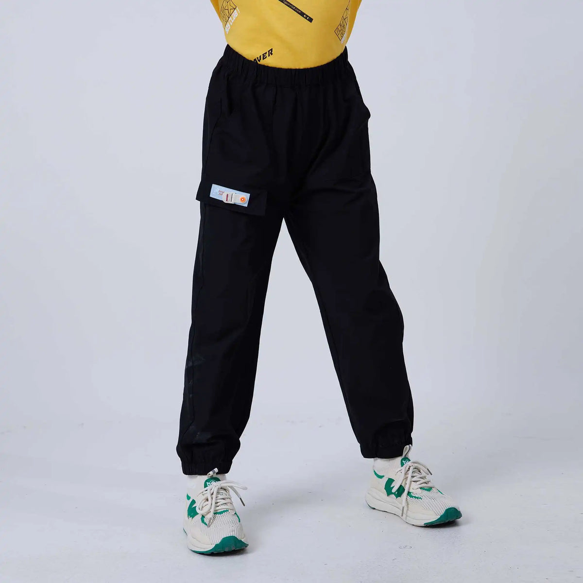 ankle tied fashion pants for boys image