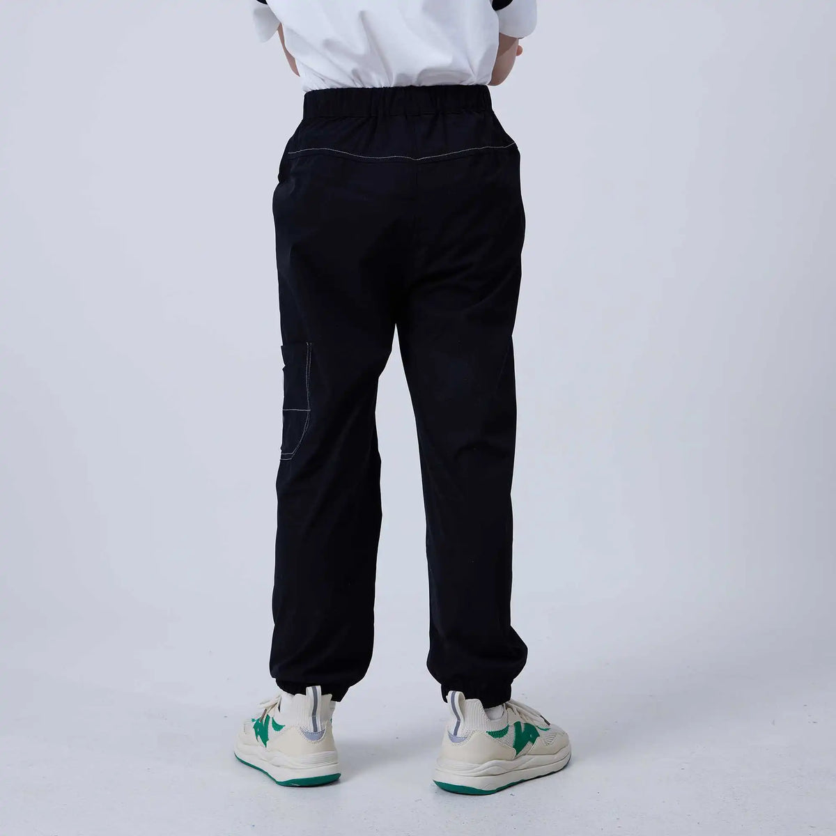 ankle tied fashion pants for boys image