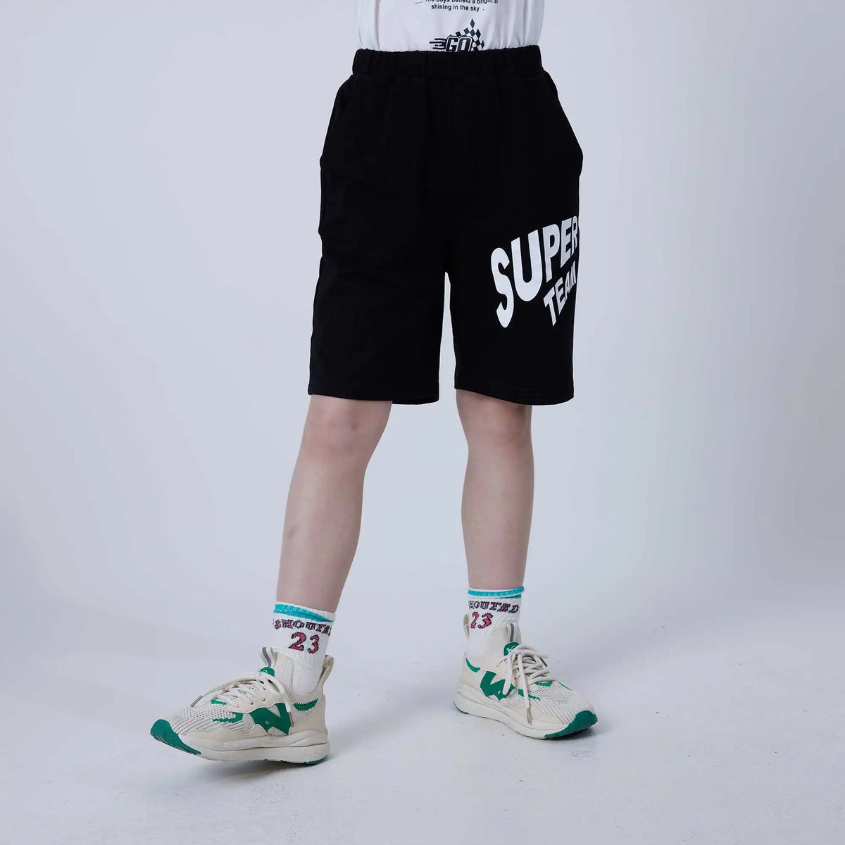 Baggy Fashion Shorts For Boys 100 | 3Y Black 100 | 3Y,32,45,41,70.4 Image