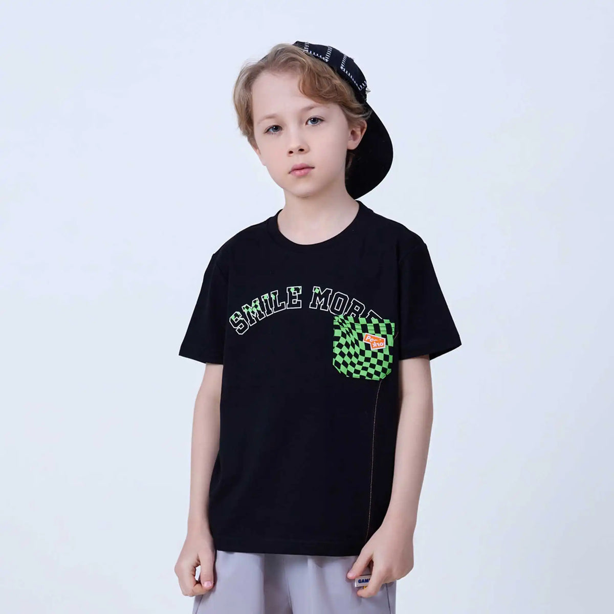 printed fashion t shirt for boys image