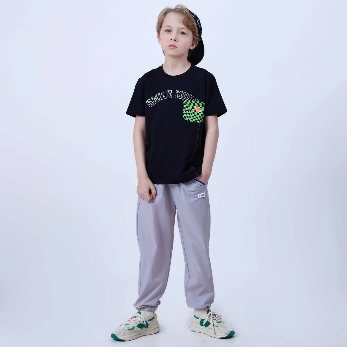 printed fashion t shirt for boys image