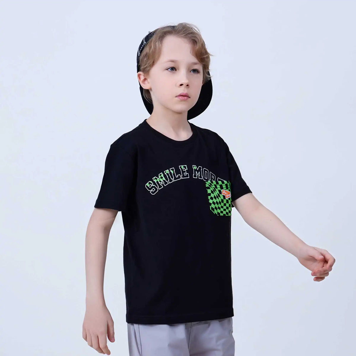 printed fashion t shirt for boys image